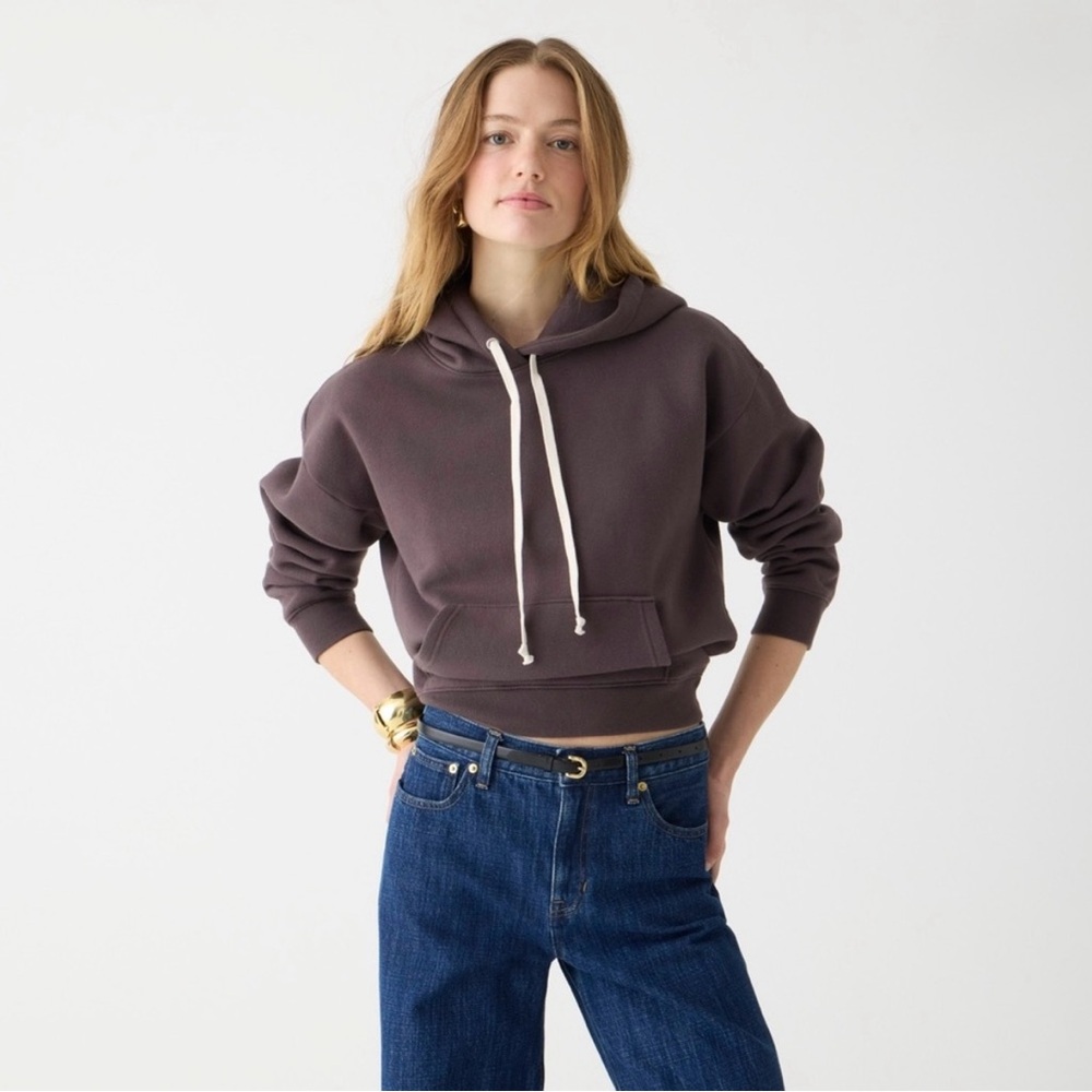Jcrew heritage fleece hoodie